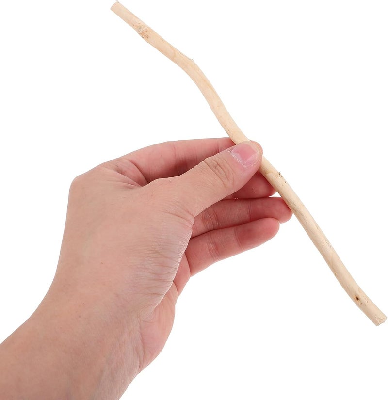 50pcs Natural Wood Log Sticks for Crafting, 20cm Rustic Wood Twigs Branch Decor Bulk DIY Craft Supplies for Hobbyists and Home Decoration - Image 3