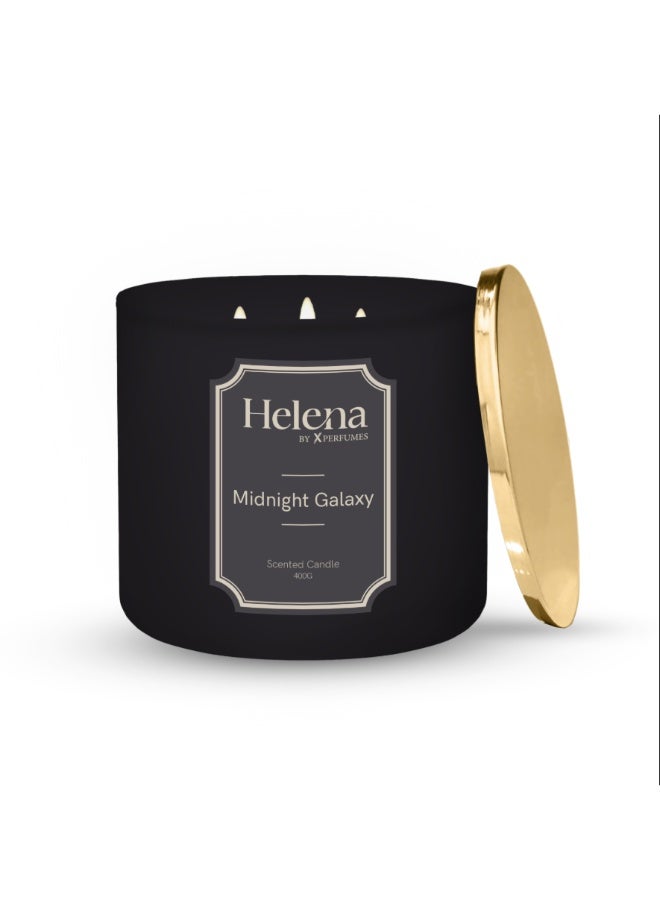 هيلينا شمعة معطرة 400 غرام ميد نايت جالكسي