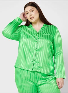 CHELSEA PEERS Printed Shirt & Pyjama Set  - Image 3