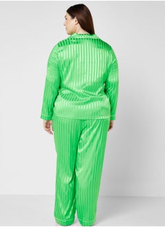 CHELSEA PEERS Printed Shirt & Pyjama Set  - Image 2