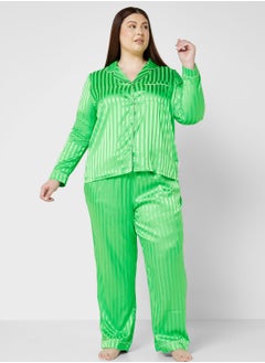 CHELSEA PEERS Printed Shirt & Pyjama Set  - Image 5