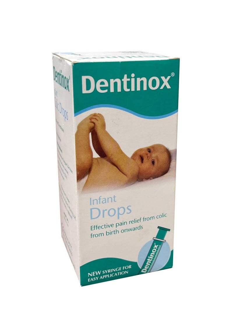 Dentinox 2 Packs Dentinox Infant Drops 100 ml - Effective pain relief from colic from birth onwards - Image 2