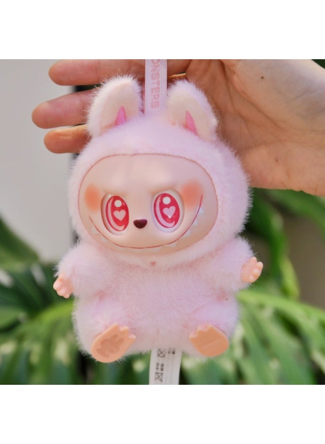 Cute Bubble Labubu Plush Toy Trendy Blind Box, Vinyl Face Macaron Doll Pendant  - Image 2