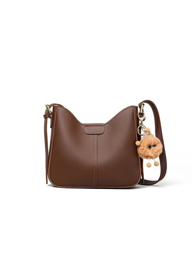 Viney Leather Bucket Bag For Women Crossbody Luxury Shoulder Bag Birthday New Year Gift For Girlfriend - Image 3