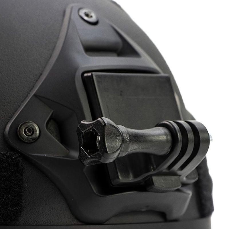 Black Multi-Function Helmet Camera Adapter And Reusable Squid Dry Base For Outdoor Hunting Sports Cycling Recording - Image 3