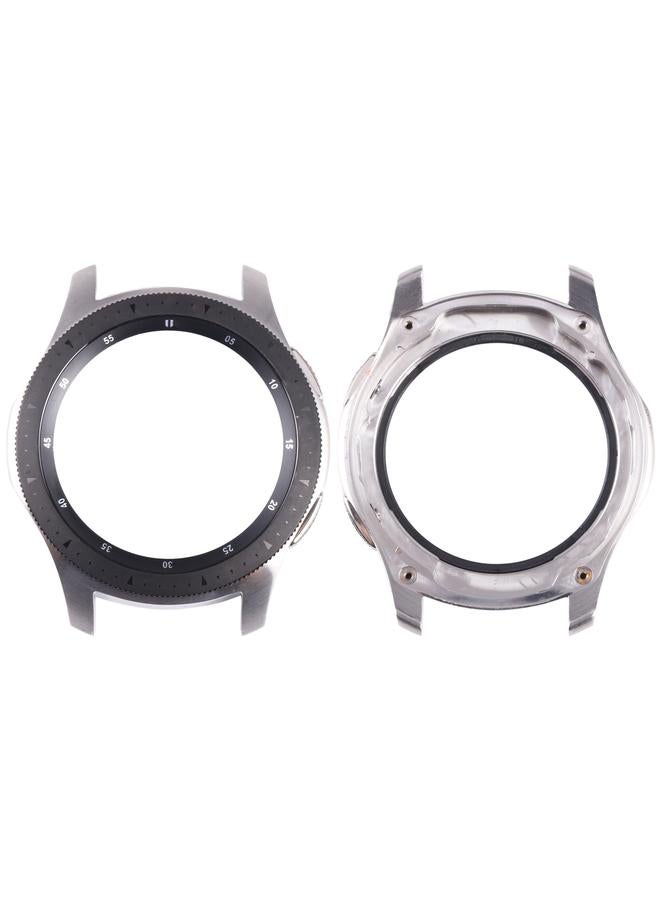 erorex Replacement Original LCD Screen Frame Bezel Plate For Samsung Galaxy Watch 46mm SM-R800 Silver - Image 1