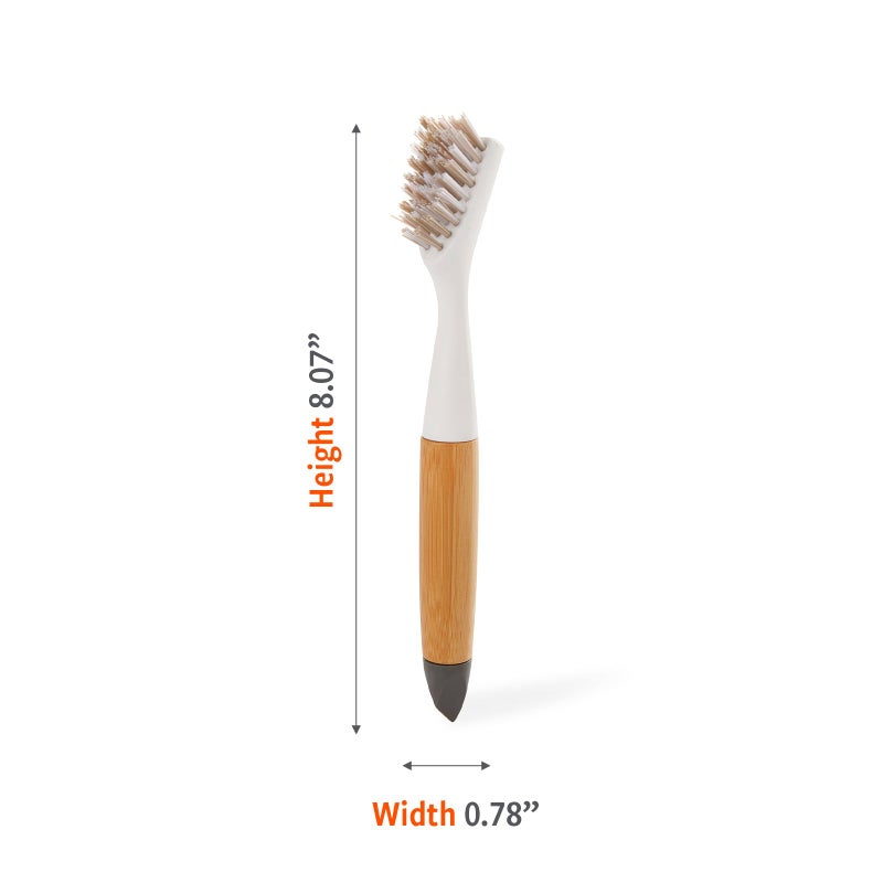 Full Circle Micro Manager Home & Kitchen Detail Cleaning Brush White - Image 5