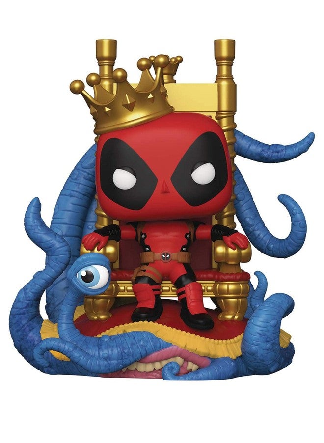 Funko Pop! Deluxe Marvel Heroes King Deadpool on Throne Vinyl Figure