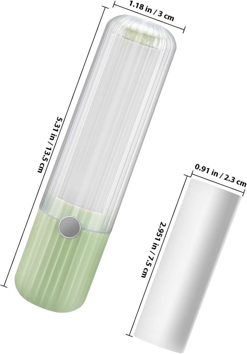 Mini Travel Lint Roller with Refillable Adhesive Portable Pet Hair Remover for Clothes and Furniture Durable Plastic Construction Convenient and Simple to Use for Home Go - Image 2