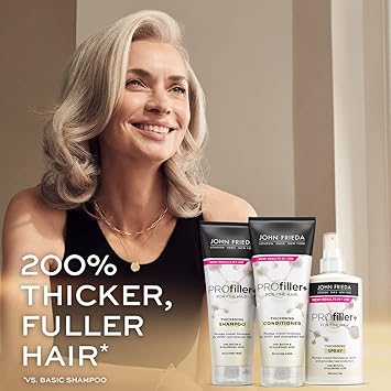 John Frieda John Frieda PROfiller Thickening Spray with Heat Protection for Thin Fine Hair 150ml  - Image 2