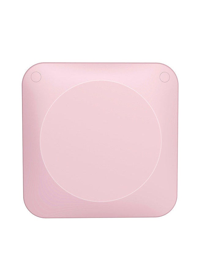 Generic - Portable Pocket-size Thermal Printer Wireless BT Error Printer Simple Operation Support Photo Notes Text Memo Printing Pink - Image 1