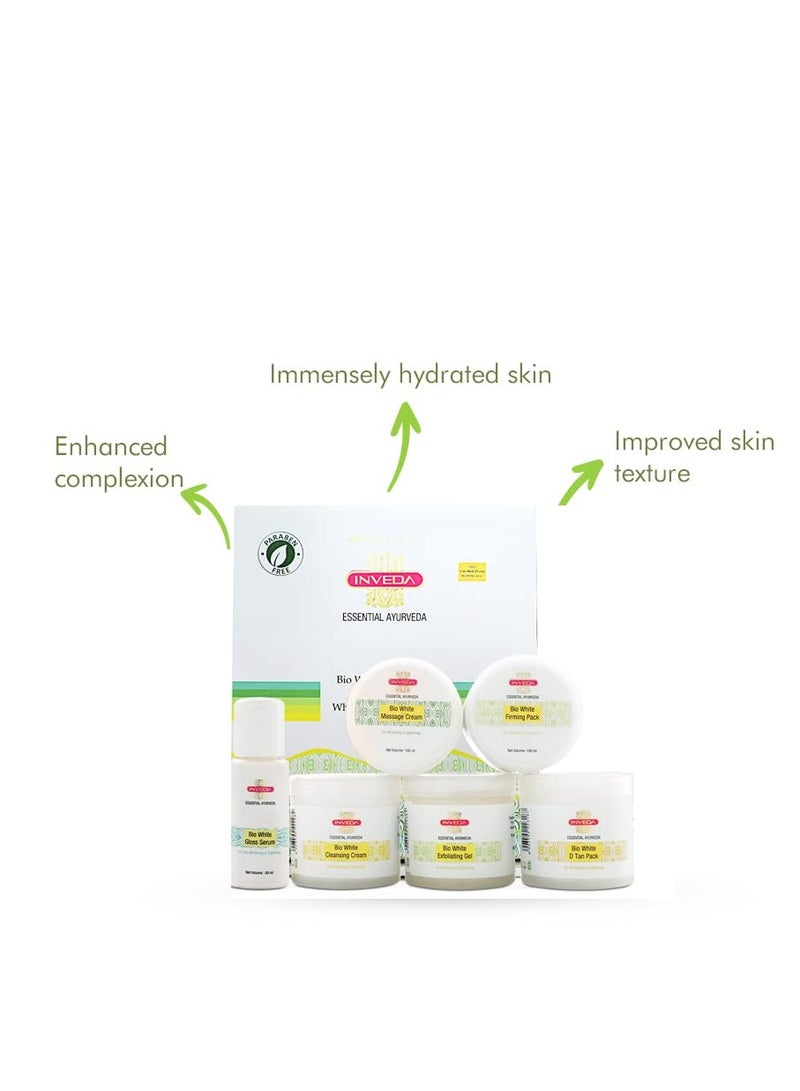 Inveda Facial Kit with the Goodness of Sea Weed and Turmeric for Even Skin Tone 550ml - Image 2