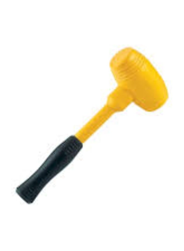 KNP KNP Multi Use Rubber Hammer with a plastic handle is a versatile tool designed for a variety of tasks that require a softer impact.  - Image 3