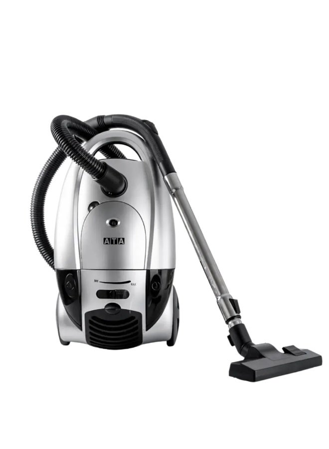 اي تي اي مكنسة كهربائية عطا 2200 وات، سيلفر - Image 2