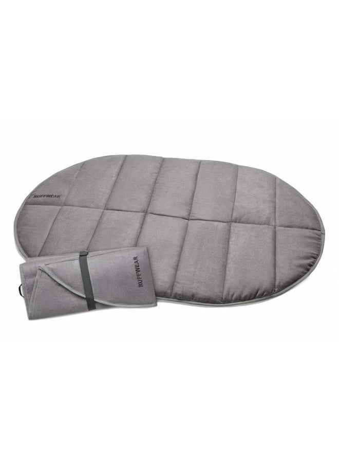 RUFFWEAR وسادة هايلاندز للكلاب، سرير كلاب محمول للاستخدام الخارجي، رمادي غائم، كبير - Image 2