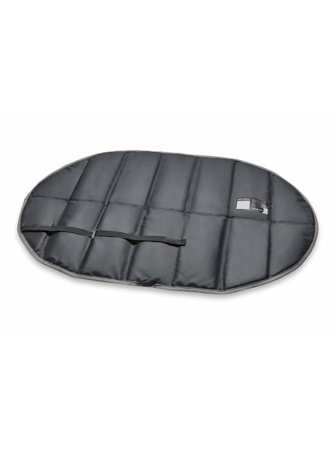 RUFFWEAR وسادة هايلاندز للكلاب، سرير كلاب محمول للاستخدام الخارجي، رمادي غائم، كبير - Image 3