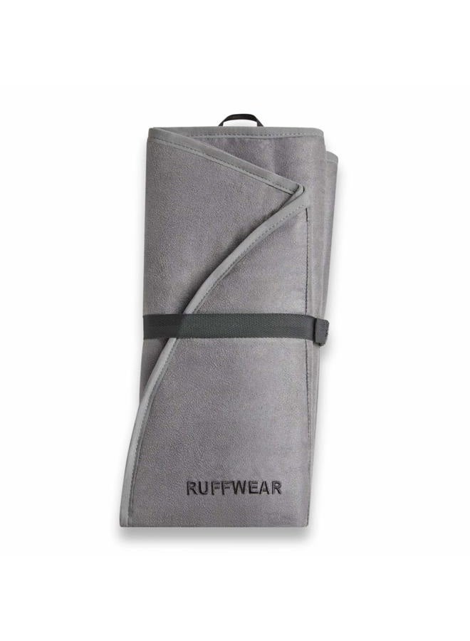 RUFFWEAR وسادة هايلاندز للكلاب، سرير كلاب محمول للاستخدام الخارجي، رمادي غائم، كبير - Image 4