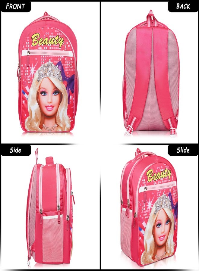 Stylbase Multi Printed Waterproof Bag Ideal For Tuition College Backpack School Bag For Girls 12 years Stylish and Trendy bag for girls 18 Inch - Image 2