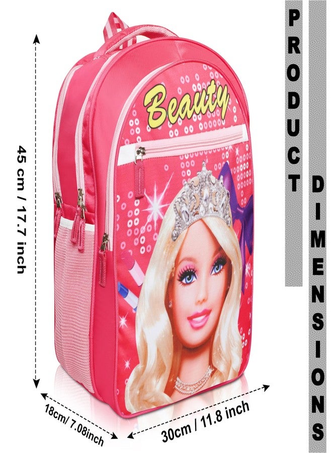 Stylbase Multi Printed Waterproof Bag Ideal For Tuition College Backpack School Bag For Girls 12 years Stylish and Trendy bag for girls 18 Inch - Image 4