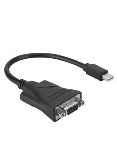 Thoraya Cabledeconn MINI DP Displayport to VGA Active Converter Adapter Cable 23CM For MacBook  - Image 2