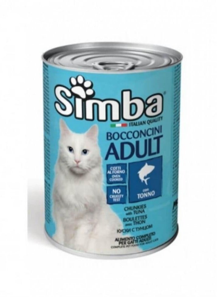 Simba wet cat food with tuna 415 grams