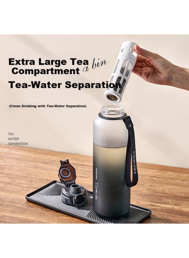 Cica Tea Separation Brewing Cup Men'S Tritan Large Capacity Ton Barrel Outdoor Sports Water Bottle Summer - Image 1
