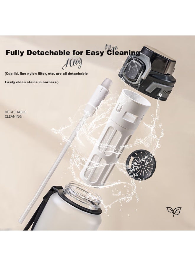 Cica Tea Separation Brewing Cup Men'S Tritan Large Capacity Ton Barrel Outdoor Sports Water Bottle Summer - Image 3