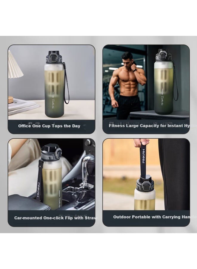 Cica Tea Separation Brewing Cup Men'S Tritan Large Capacity Ton Barrel Outdoor Sports Water Bottle Summer - Image 4