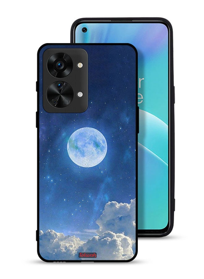 Tolwak OnePlus Nord 2T 5G Protective Case Cover Moon Clouds - Image 1