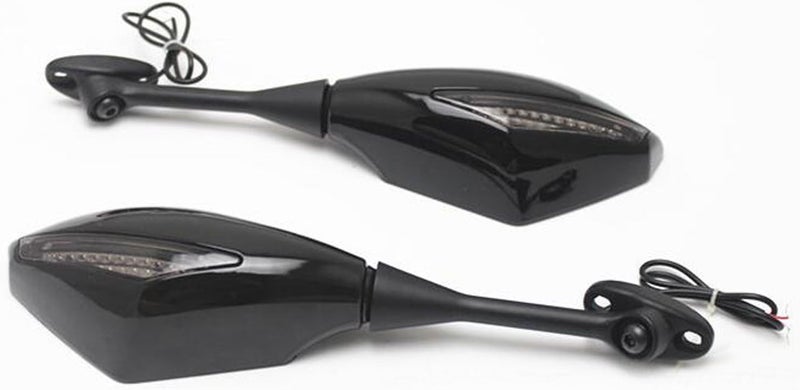 OKSTNO Motorcycle Rearview Side Mirror Turn Signal Mirrors for Honda CBR 600RR & CBR 1000RR - Image 1