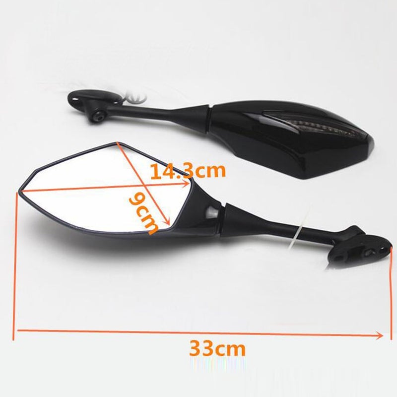 OKSTNO Motorcycle Rearview Side Mirror Turn Signal Mirrors for Honda CBR 600RR & CBR 1000RR - Image 5