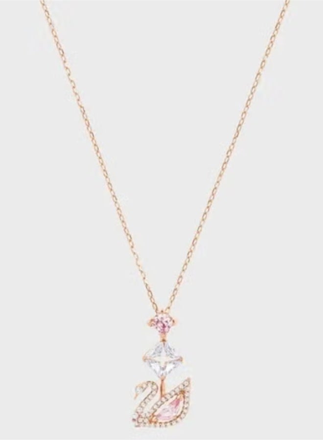 Swan-shaped pendant necklace - Image 1
