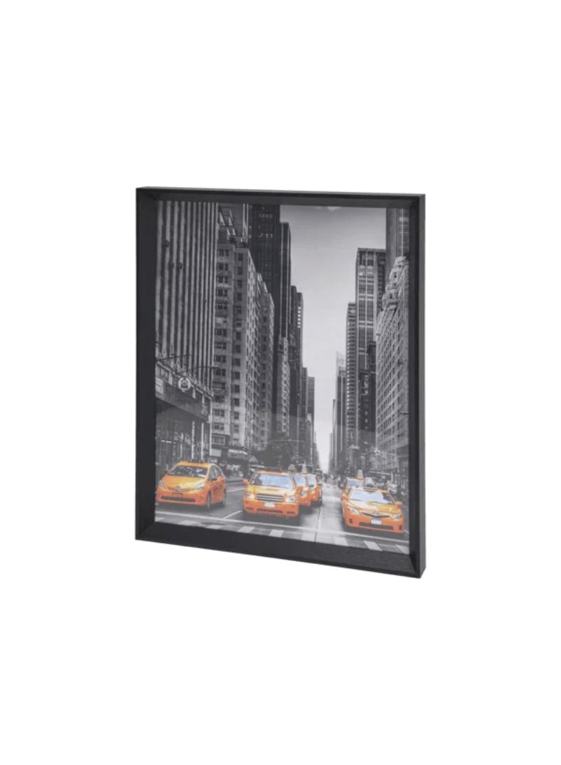 Koopman 2-Piece Rectangular Assorted Photo Frame Set Black 40 x 50cm FL2000290