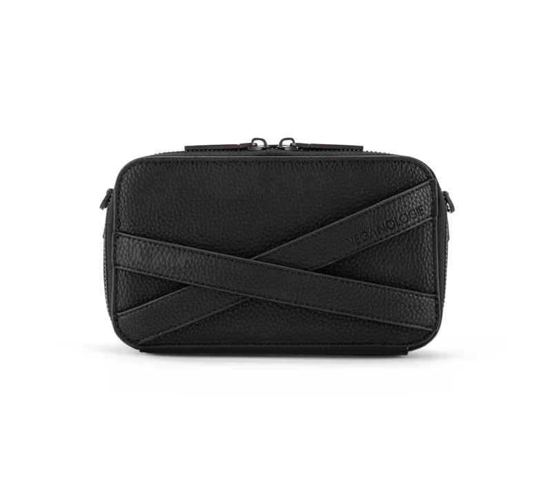 Mars Man Bag in Black Made from 5.5 Recycled Plastic Bottles