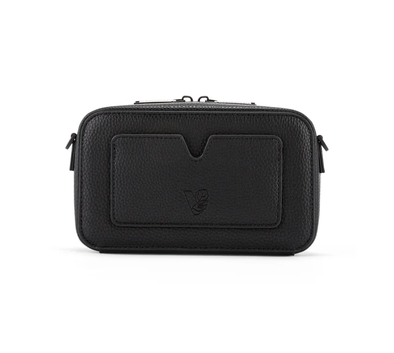 فيجانولوجي حقيبة رجل المريخ باللون الأسود مصنوعة من  زجاجات بلاستيكية معاد تدويرها