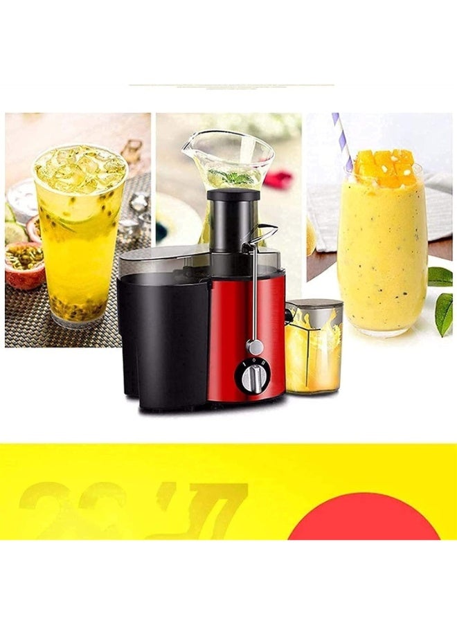 SUKILO Home Multifunction Juicer Machine for Fruits & Vegetables – Portable Stainless Steel Juice Extractor with Double Cutter Head, 600ml Cup, 2L Pulp Box, Easy Clean, 250W, 18000RPM - Image 5