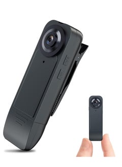 KASTWAVE Mini Body Camera 1080P Full HD Mini Camera Body Wear Camera Bike Cameras Cycling Video Recorder Portable Pocket Body Cams with Back Clip Video Audio Recording Motion Activated  - Image 1