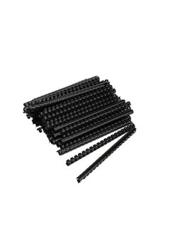 PARTNER 100-Piece Binding Combs 12mm Black  - Image 1