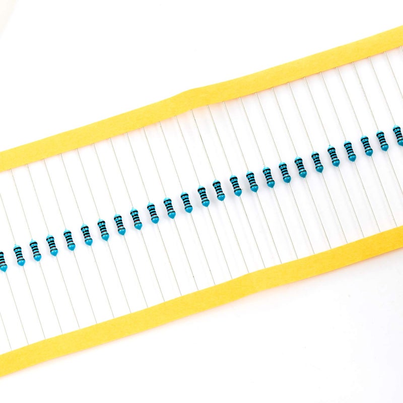 CHANZON 100pcs 1/4W (0.25W) 820 Ω ohm Metal Film Fixed Resistor 0.01 ±1% Tolerance 820R MF Through Hole Resistors Rohs Certificated - Image 4