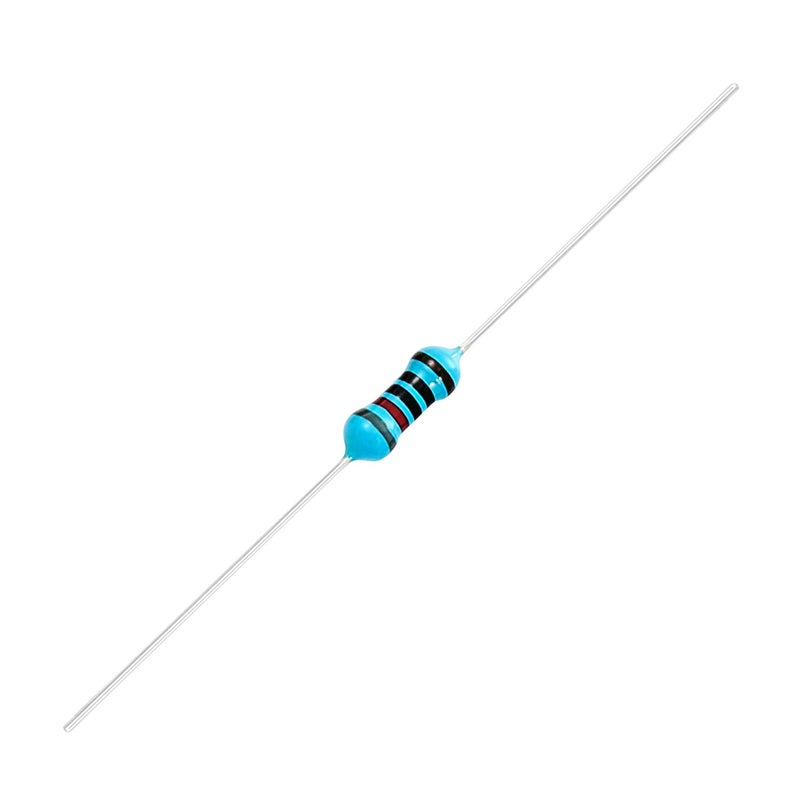 CHANZON 100pcs 1/4W (0.25W) 820 Ω ohm Metal Film Fixed Resistor 0.01 ±1% Tolerance 820R MF Through Hole Resistors Rohs Certificated - Image 3
