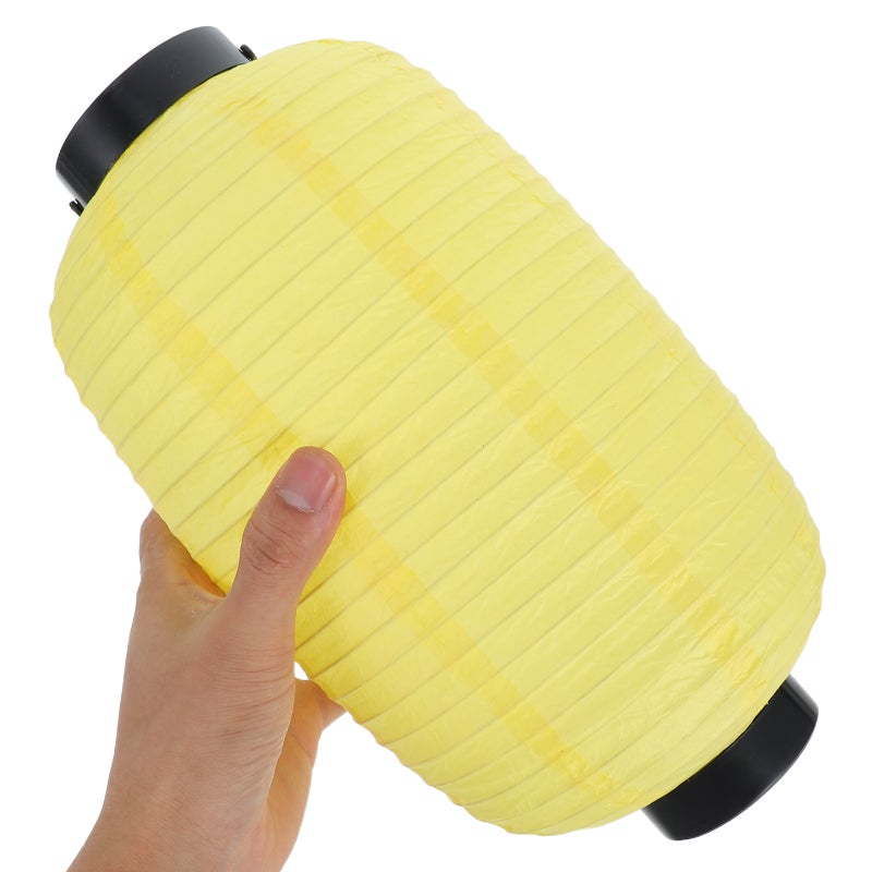 Foldable Japanese Lantern Decorative Traditional Hanging Paper Lantern Lamp Ideal For Party Festival And Home Decor Indoor And Outdoor Use 15cm (Not Include Battery) - Image 2