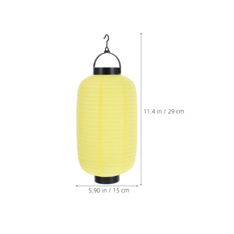 Foldable Japanese Lantern Decorative Traditional Hanging Paper Lantern Lamp Ideal For Party Festival And Home Decor Indoor And Outdoor Use 15cm (Not Include Battery) - Image 4