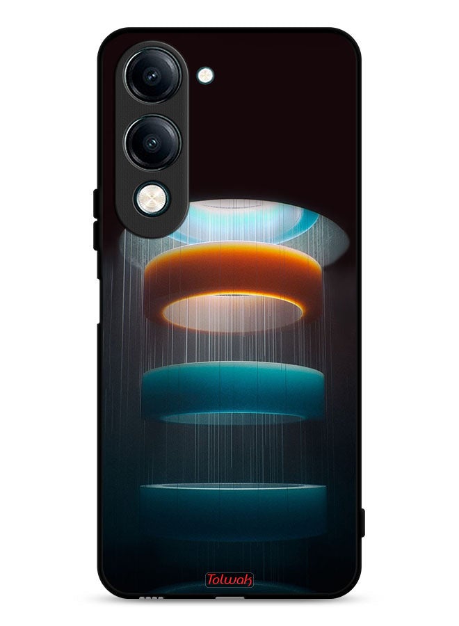 Tolwak vivo Y04 Protective Case Cover Rings Art Pattern - Image 1