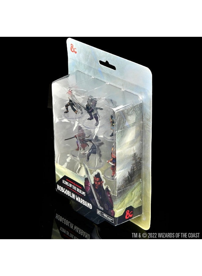 Dungeons & Dragons D&D Icons of The Realms: Hobgoblin Warband - 6 Pre-Painted Figures, Miniatures, RPG - Image 5