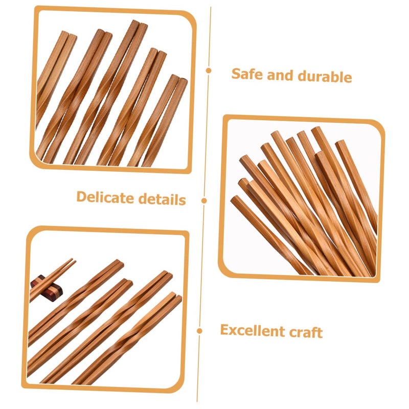 Reusable 15 Pair Chopsticks For Hot Pot Noodles Home And Restaurant Use - Image 5