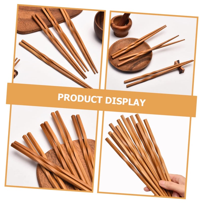 Reusable 15 Pair Chopsticks For Hot Pot Noodles Home And Restaurant Use - Image 3