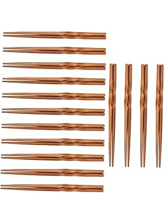 Reusable 15 Pair Chopsticks For Hot Pot Noodles Home And Restaurant Use - Image 1