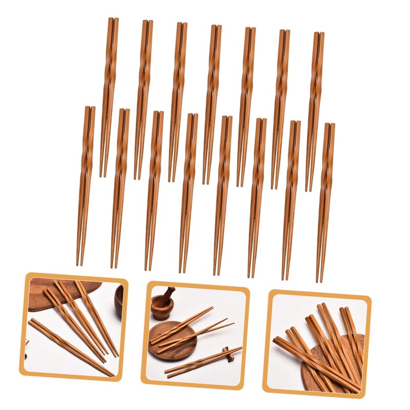 Reusable 15 Pair Chopsticks For Hot Pot Noodles Home And Restaurant Use - Image 4