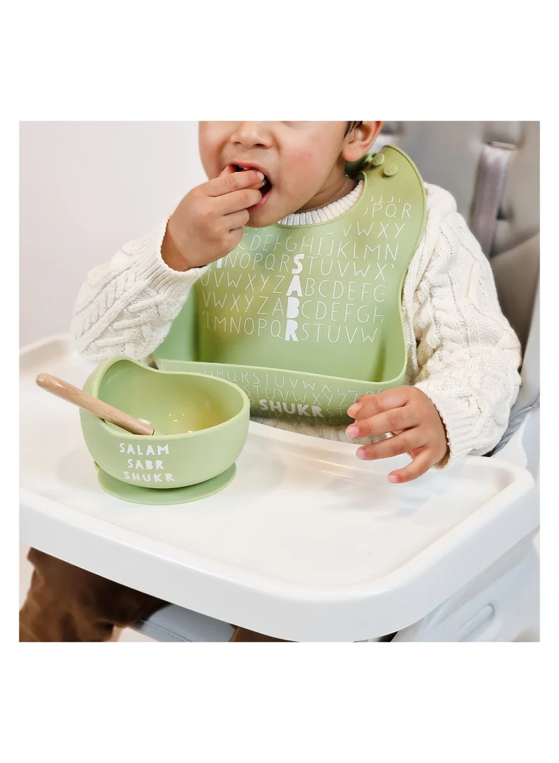 ONCE UPON A DUA Lux Silicone Baby Bib