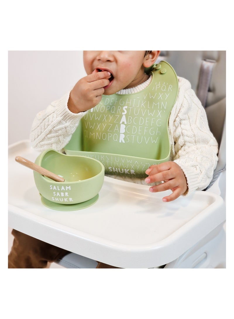 ONCE UPON A DUA Lux Silicone Baby Bib - Image 2